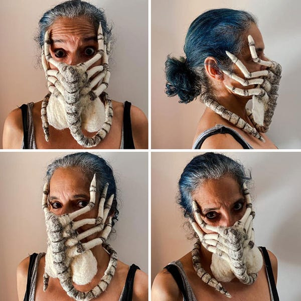 weird masks interesting masks during corona pandemic COVID 19 world india mask fashion people new design beautiful